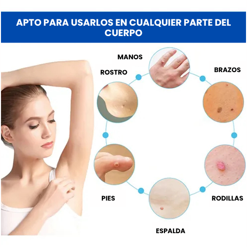 Skin Tag Patches™ Parches para Eliminar Verrugas en Casa