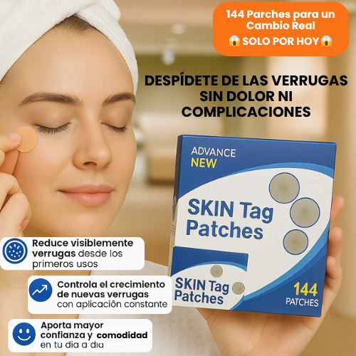 Skin Tag Patches™ Parches para Eliminar Verrugas en Casa
