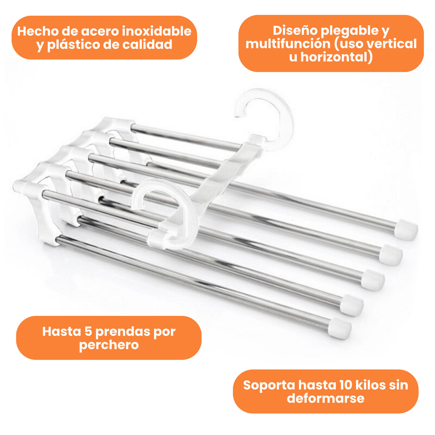 ¡Pack 3x1 SOLO POR HOY!: FlexiRack Deluxe™ Perchero Mágico