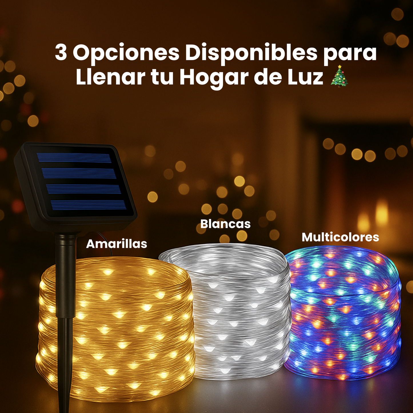 Festilight®, Luces de Navidad Solares (20m)