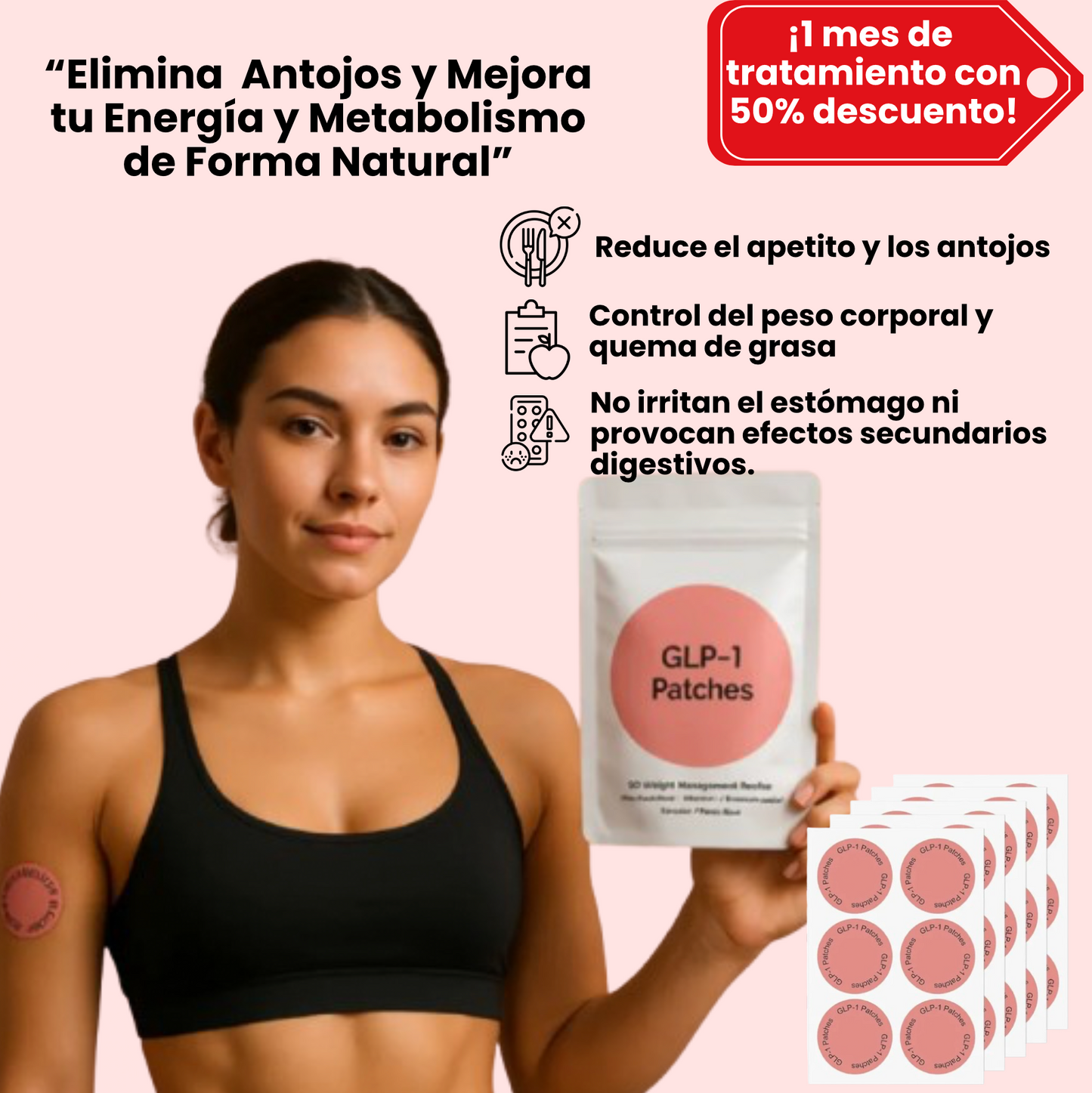 Nuvéa® GLP-1 Patches, Control Natural del Apetito