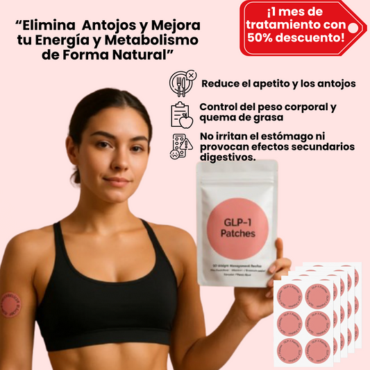 Nuvéa® GLP-1 Patches, Control Natural del Apetito