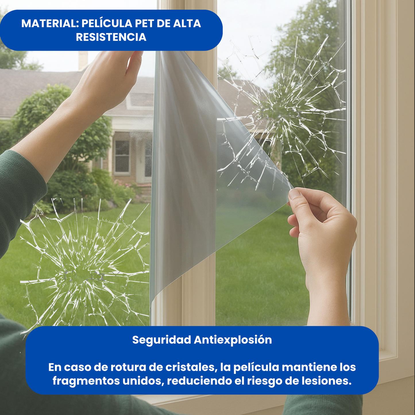 🔥Últimas Unidades🔥             Privalux™ Vinil Anti-UV 60 cm x 5 metros