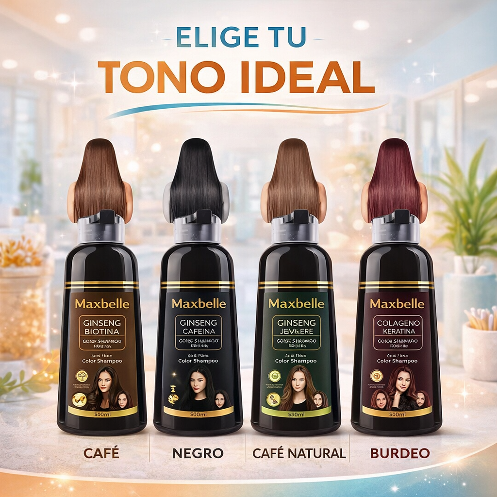 MaxBelle™, Shampoo Cubre Canas 400 ml