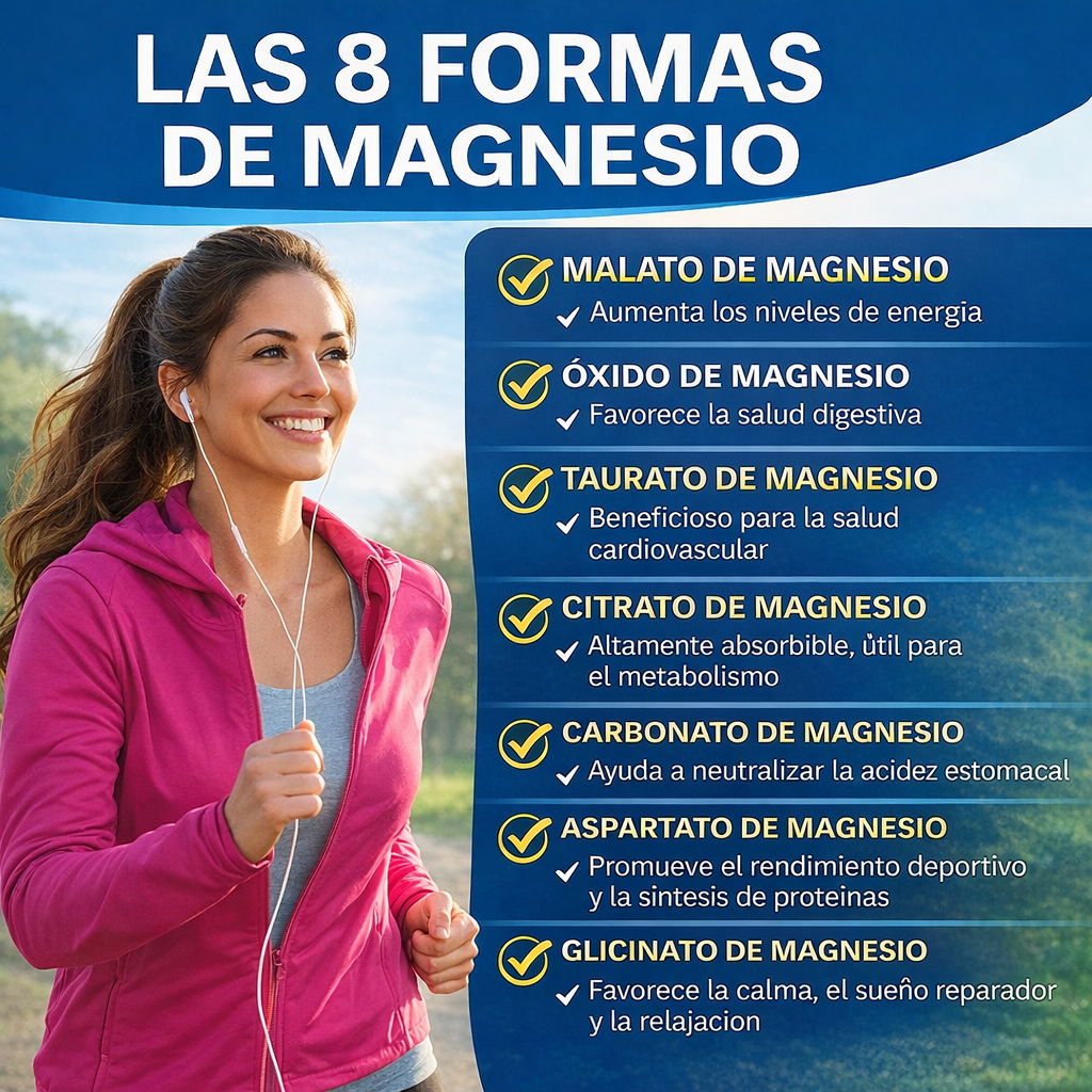 🚨 ¡ÚLTIMAS UNIDADES! 🚨 Magnesio Complex 1000mg – Energía y vitalidad todos los días ⚡