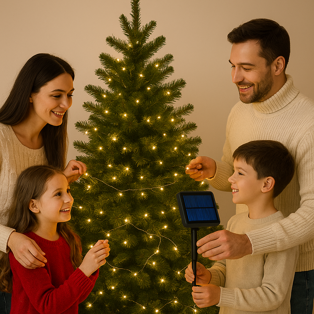Festilight®, Luces de Navidad Solares (20m)