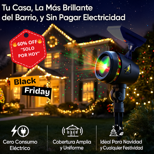 🔥Sólo por Hoy🔥 StellarGlow™ Foco Solar Laser